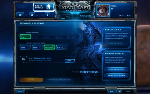 Starcraft 2 Screenshot Schnellsuche