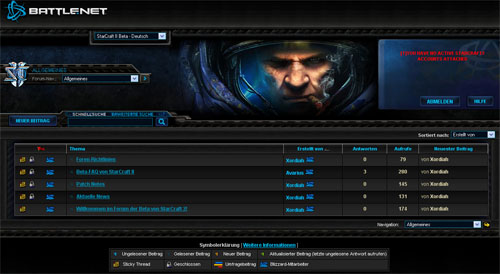 Starcraft 2 Beta Forum