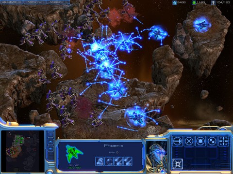 Starcraft 2 Screenshot Phönix Überladen