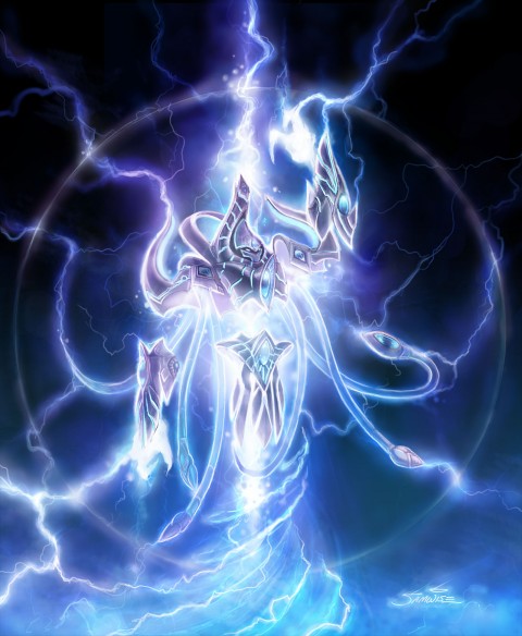 Starcraft 2 Screenshot Zwielicht-Archon Artwork