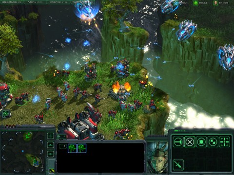 Starcraft 2 Screenshot Tempest Angriff