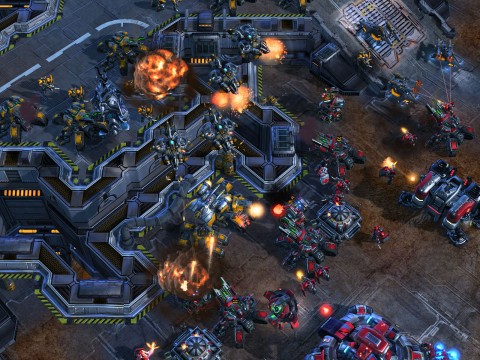 Starcraft 2 Screenshot Terraner vs Terraner