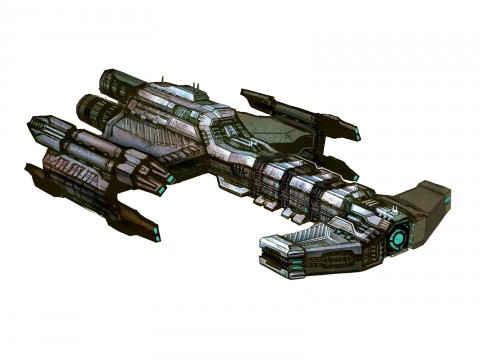 Starcraft 2 Screenshot Schwerer Kreutzer Konzept