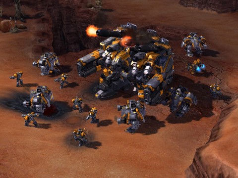 Starcraft 2 Screenshot Gewaltiger Thor
